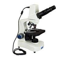 OMAX 40X-400X Compound LED Siedentopf Microscope+Built-in 3MP Camera