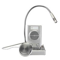 Retekess TW102 Window Speaker System Bank Window Intercom Dual Way Window Microphone and Speaker 3W/3W Anti-Interference Drive Thru Speaker System