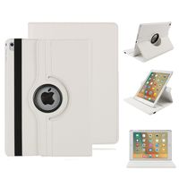 iPad 6 9.7 inch Case,HuLorry Clear Smart Lightweight Cover Slim Sleeve 360 Degree Rotating Case Protection Rugged Protective Popular Cover for iPad Air 2 9.7 inch Tablet