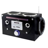 Supersonic SC-1322 Portable Speaker With USB/ SD/ AUX Inputs/ FM