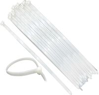 POLYPRO 100 PIECE BAG OF CABLE MOUNTING TIES - TZ8615W-100