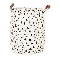 Storage Box,Clearance!AmyDong Storage Bucket,Household Dirty Clothes Storage Basket Canvas Sheets Laundry Clothes Toy Basket Waterproof (B)