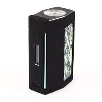 Voopoo Too 180W Silicone case, CEOKS Protective Silicone case Skin Rubber Cover for Voopoo Too 180W TC Starter Kit Mod Box Rubber case wrap Shield, Anti-Slip & Durable (Black)