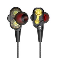 AMASKY in-Ear Headphones, Earbuds, Dynamic Crystal Clear Heavy Bass Earphones Compatible with iPhone iPad iPod Smart Android Phones