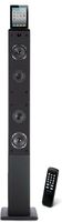 Craig 2.1 Channel Tower Speaker System with Digital FM Radio, Black (CHT917)