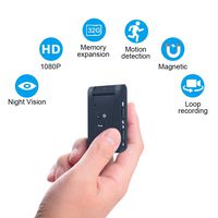 Mini Spy Hidden Camera,Spy Cam 1080P Portable Small HD Nanny Cam Detective,Home Office/Car Video Recorder Outdoor/Indoor,No WiFi Needed-Nanny Cam with Night Vision and Motion Detection