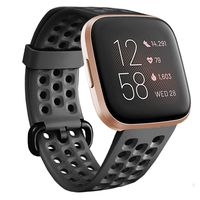 Compatible with Fitbit Versa 2/Versa/Versa Lite/Special Edition Bands Sport Strap Silicone Material Breathable Strap Bands for Fitbit Versa 2 Smart Fitness Watch