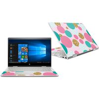 MightySkins Skin Compatible with HP Envy x360 Convertible 15" (2018) - Golden Bubbles | Protective, Durable, and Unique Vinyl Decal wrap Cover | Easy to Apply, Remove | Made in The USA