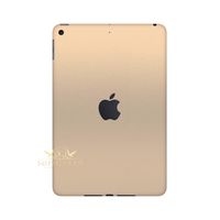 SopiGuard for 2019 Apple iPad Mini 5 (A2133) Carbon Fiber Rear and Sides Vinyl Sticker Skin (Matte Champagne Gold)