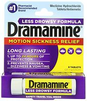 Dramamine Less Drwsy Tab Size 8 Ct Dramamine Less Drwsy Tab New 8