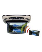 CONCEPT CFD-135M Ceiling-Mount TFT LCD Video Monitor with Miracast(R), IR & FM Transmitters & Interchangeable Covers (13")