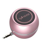 Speaker Bluetooth,Portable Mini Phone Speaker Stereo 3.5 mm AUX Wireless Music Player Party Loudly Bluetooth Speaker for iPhone iPad Samsung Note 9 (Rose God)