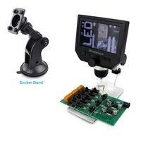 BACOENG 4.3 inch HD LCD Electronic Microscope with 2 Mount Holders, 600X Magnification