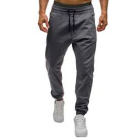 Hot Sale!Clearance,Todaies Men Autumn Winter Casual Tether Elastic design Pants Sport Legging 4 Colors (2XL, Gray)