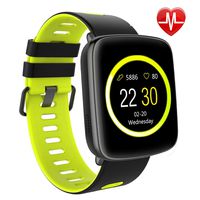 Willful Smart Watch for iPhone & Android Phones, SW018 Smartwatch Fitness Tracker Heart Rate Monitor Watch,Sleep Monitor Pedometer Watch for Men Women Green (IP68 Waterproof,3M Diving) (Green)
