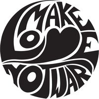 ANGDEST Make Love NOT WAR Couple (Black) (Set of 2) Premium Waterproof Vinyl Decal Stickers for Laptop Phone Accessory Helmet Car Window Bumper Mug Tuber Cup Door Wall Decoration