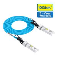 [Blue Color] 10G SFP+ DAC Cable - 10GBASE-CU Passive Direct Attach Copper Twinax SFP Cable for Ubiquiti Devices, 1m