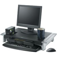 Fellowes Office Suites Premium Monitor Riser, Black (8031001) by Fellowes