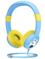 Mpow CH1 Kids Headphones w/85dB Volume Limited Hearing Protection & Music Sharing Function, Kids Friendly Safe Food Grade Material, Tangle-Free Cord, Wired On-Ear Headphones for Children/Toddler/Baby