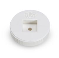 Zurn CO2490-P35 PVC Countersunk Cleanout Plug, 3/4" Height, 3-1/2" Diameter