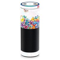 MightySkins Skin Compatible with Amazon Echo - Wildheart | Protective, Durable, and Unique Vinyl Decal wrap Cover | Easy to Apply, Remove, and Change Styles | Made in The USA