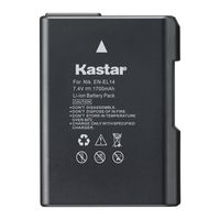 Kastar Battery for Nikon EN-EL14, EN-EL14a, MH-24 and Nikon Coolpix P7000 P7100 P7700 P7800, D3100, D3200, D3300, D3400, D5100, D5200, D5300 DSLR, Df DSLR, D5600 Camera