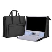 Damero Carrying Tote Bag Compatible with Apple 21.5" iMac Desktop Computer, Travel Storage Bag for iMac 21.5-inch and Other Accessories, Black
