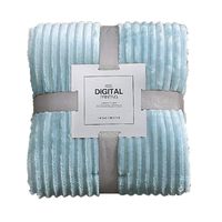 Zippem Fashion Soft Comfortable Square Shape Solid Home Warm Blanket Throws