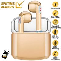 Wireless Earbuds,Bluetooth Earbuds Stereo, Wireless Earphones with Mic Mini Earbuds Bluetooth 5.0 Earphones Sweatproof Sports Earbuds with Charging Case for Running Compatible IOS Android Smartphones