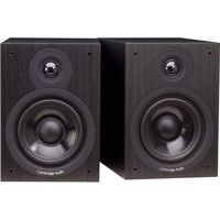 Cambridge Audio SX-50 - Altavoces (Tabletop/bookshelf, Universal, 2-way, 50 - 22000 Hz, Black, Wired)