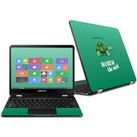 MightySkins Skin Compatible with Samsung Chromebook Pro 12.3" - Late Turtle | Protective, Durable, and Unique Vinyl Decal wrap Cover | Easy to Apply, Remove, and Change Styles | Made in The USA