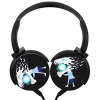 Sans and Gaster-Blaster Wired Stereo Headphone Audiophile Over-Ear Noise-Isolating Portable Headphone