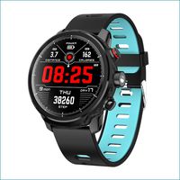 Smart Watch Activity Tracker Fitness Watch for Men Women Waterproof Heart Rate Monitor Watches Sleep Monitoring (Blue)