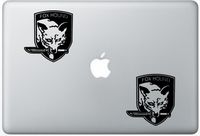 Metal Gear Solid Fox Hound Game ArcDecals78602309 Set Of Two (2x) , Decal , Sticker , Laptop , Ipad , Car , Truck