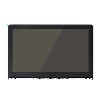 LCDOLED 15.6 inch FullHD 1080P IPS LED LCD Screen Front Glass Assembly + Bezel for Lenovo Ideapad Y700-15ISK 80NV005FUS (Non-Touch)