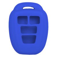 Keyless2Go New Silicone Cover Protective Case for Remote Keys with FCC HYQ12BDM HYQ12BEL - Blue