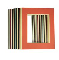 Golden State Art, Pack of 20 Mixed Colors 11x14 Picture Mats Matting with White Core Bevel Cut for 8x10 Pictures