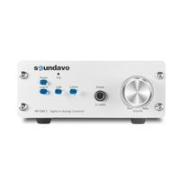 Soundavo HP-DAC1 Digital to Analog Converter / Headphone Preamp DAC with USB, S/PDIF, Line Input