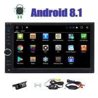 Android 8.1 Car Stereo EINCAR 7 Inch Double Din Car Radio Octa Core 2GB RAM 32GB ROM In Dash 2 Din Car Radio Video Player with Bluetooth WiFi SWC Mirror Link GPS Navigation System Wireless Rear Camera