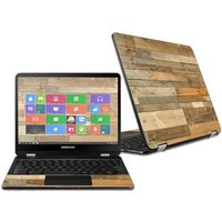 MightySkins Skin Compatible with Samsung Chromebook Pro 12.3" - Reclaimed Wood | Protective, Durable, and Unique Vinyl Decal wrap Cover | Easy to Apply, Remove, and Change Styles | Made in The USA
