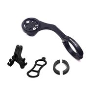 Corki Front Bicycle Handlebar Mount For The Garmin Edge Computer 200 500 510 520 800 810 820 1000 1030, GoPro Compatible All Versions, Handlebar Sizes 31.8mm & 25.4mm - Aluminium Alloy