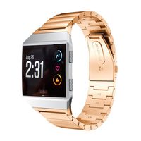 Watch Bands for Fitbit Ionic, MoreToys Stainless Steel Replacement Accessories Wristband Strap for Fitbit Ionic Smartwatch