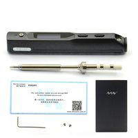 DSO Electric Soldering Iron TS100 Digital OLED Programable Soldering Iron Station Embedded Interface DC 5525 Built-in Acceleration