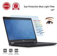 2-Pack Dell Latitude 14 Screen Protector Anti-Glare Eye Protection Blue Light Filter for Dell Latitude E5490 E5491 E5450 E6430 E6440 E5470 E7440 E7450 E7470 E7480 E7440 7490 14 inch Ultrabook