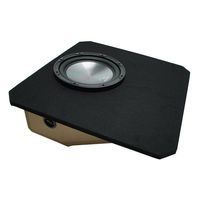 Compatible with 1997-2004 Chevy Corvette Coupe C5 Z06 Harmony A122 Single 10" Sub Box Enclosure