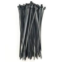 HS UV Protected Zip Ties 12 Inch (100 Pack) Self Locking Plastic Ties 12 Inch Black Nylon Cable Ties 50 LBS,Outdoor Indoor Purpose