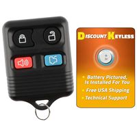 Discount Keyless Replacement Keyless Entry Car Remote Control Key Fob Clicker Compatible with Fod Lincoln Mercury