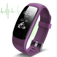 fitness tracker LPY-Activity, Pedometer, IP68 Heart Rate Watch, Purple