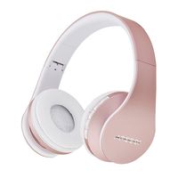 Andoer LH-811 Wireless BT 4.1 Headphones MP3 Player TF Card FM Radio 3.5mm Wired Earphone Hands-free w/ Mic for iPhone Samsung Laptop Notebook