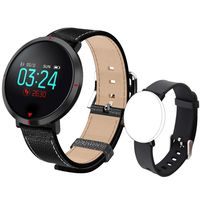 maxtop Smart Watches for Women - Heart Rate Monitor Blood Pressure Sleep Monitor Fitness Tracker Compatible with Android and iOS - Black